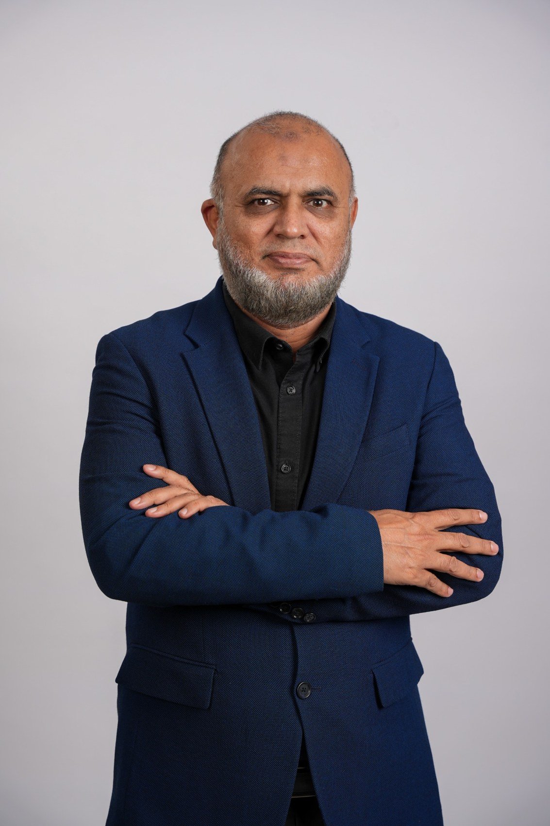 Portrait of Masood Hassan Qureshi